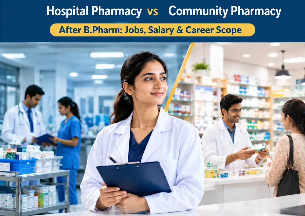 hospital-pharmacy-vs-community-pharmacy-after-b-pharm-jobs-salary-career-scope